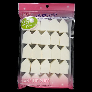 貝麗瑪丹 角錐兩用海綿 25入 白色 N410 [86536] ::WOMAN HOUSE::