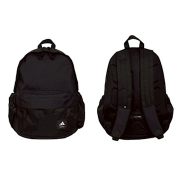 ADIDAS 雙肩後背包-雙肩包 肩背包 旅行包 JL8347 黑白