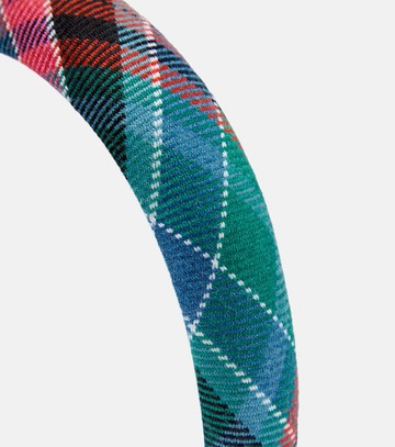 Jennifer Behr Tartan jacquard headband