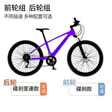 熱銷適用喜德盛700x25C/28C公路車輪組圈碟剎自行車快拆培林前后輪轂