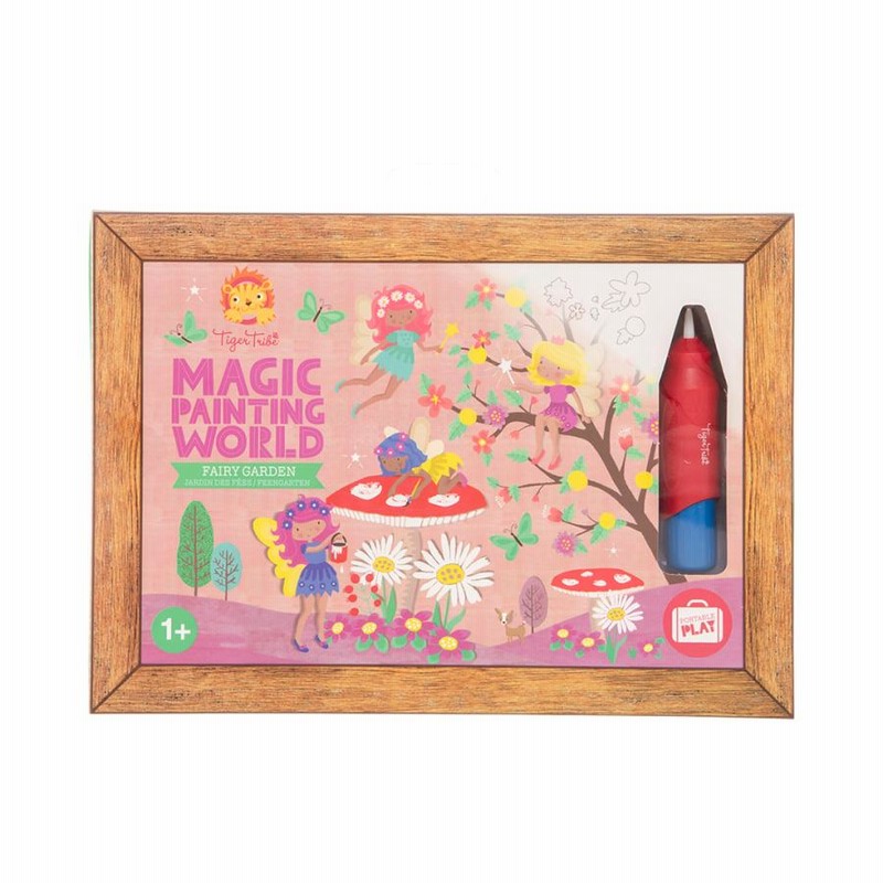 水で浮き出るマジックペイント フェアリーガーデン プレゼント 3歳 4歳 5歳 ぬりえ 塗り絵 お絵描き 収納ケース付き 女の子 クリスマスプレゼント 通販 Lineポイント最大0 5 Get Lineショッピング