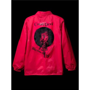 crunkdevil日式chopper防風機車教練夾克街頭復古