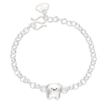 【童樂繪金飾】兒童純銀手鍊 牙仙子 (彌月銀飾 滿月禮 寶寶足銀)