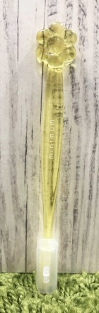 【震撼精品百貨】日本可愛小花牙刷-黃*90120