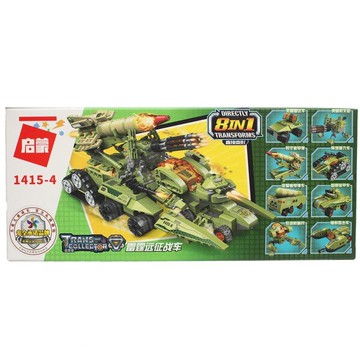啟蒙積木 1415-1-8 雷霆遠征戰車(有8款)/一款入(促100) 八合一超級戰車-睿1415【APP滿額下單10%點數(單一帳號最高5000點)】1/31止