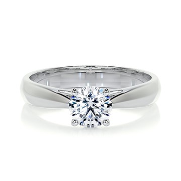 ALUXE 亞立詩 0.30克拉 FVS2 18K金 求婚鑽戒 RS0111