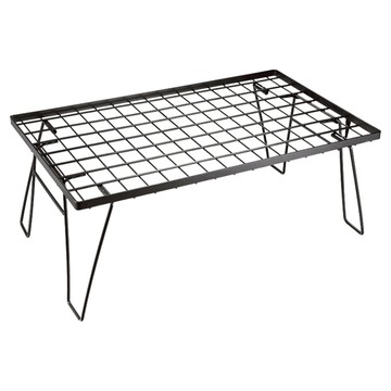 Campingmoon 柯曼 鐵多用桌  60 x 35 x 23cm  黑色  60cm