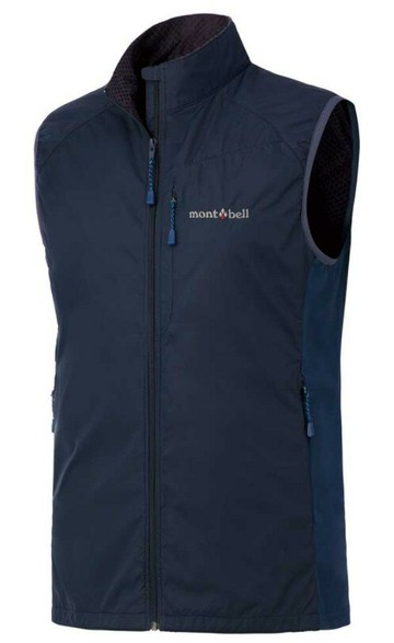 ├登山樂┤日本 mont-bell LIGHT SELL VT女款軟殼背心-石墨灰 # 1106560GRPH