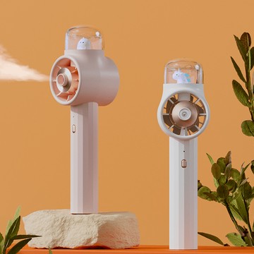 噴霧手持小風扇 無葉風扇 宿舍學生便攜式風扇 usb迷你充電款 隨身小空調