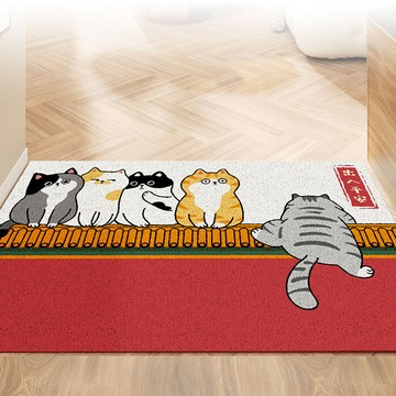 貓奴最愛-進門絲圈地墊(60*90cm)耐磨耐蹭