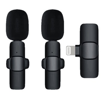 k15無線領夾麥克風三合一直播視頻收音錄音降噪短視頻話筒一拖二【北歐居家生活】