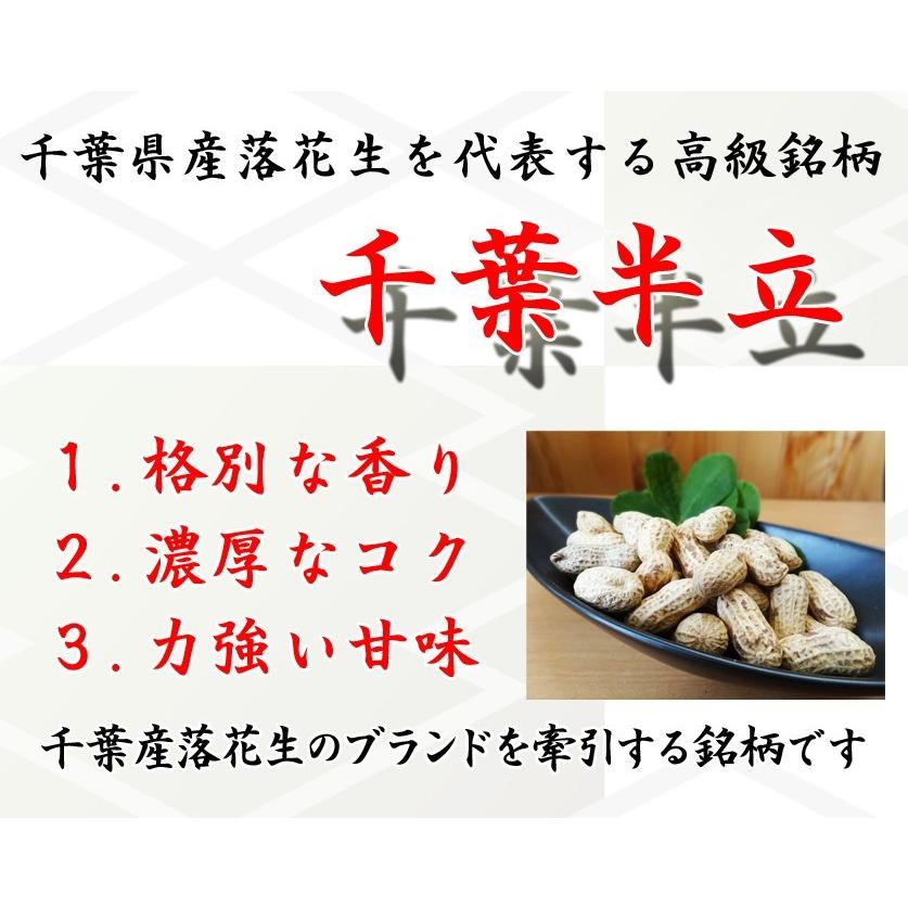 歳末感謝企画 送料無料　新豆・千葉半立 さや煎り 90g×2袋(180g) 数量限定