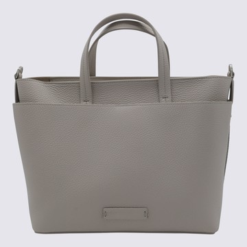 Fabiana Filippi Grey Leather Totes