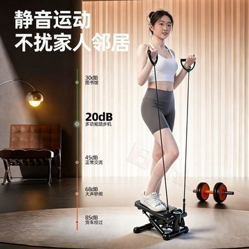 👉️優選好物🥇【居家靜音踏步】踏步機液壓 家用減脂 拉繩腳踏 多功能室內迷你登山踏步機 可調阻力 踏步機