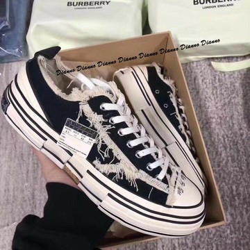 帝安諾-實體店面 xVESSEL by Vanness Wu 吳建豪 硫化鞋 解構鞋 帆布鞋 基本黑 多層膠底