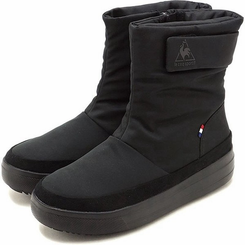 ルコック スポルティフ Le Coq Sportif レディース テルナbbスマートmid 防水 ウィンターブーツ レインシューズ 靴 ブラック系 Ql3ojd80bk Fw19q4 通販 Lineポイント最大0 5 Get Lineショッピング