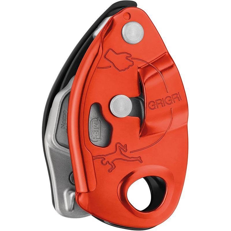 PETZL(ペツル) D14BA グリグリ レッド | LINEショッピング