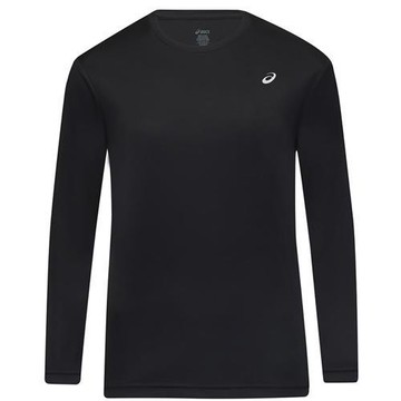 Asics 亞瑟士 長袖上衣 女裝 排汗 黑 2012D554-001