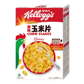 [家速配]家樂氏原味玉米片275g