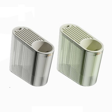 輕奢透明多功能刀具餐具收納架(顏色隨機) [大買家]