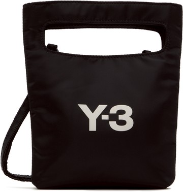 Y-3 黑色迷你手提包