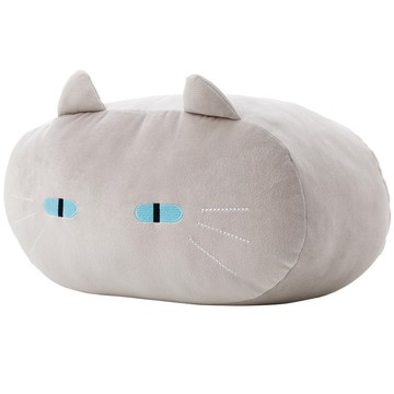 NITORI QQ靠墊 MOCHIMOCHI 灰貓 SC142