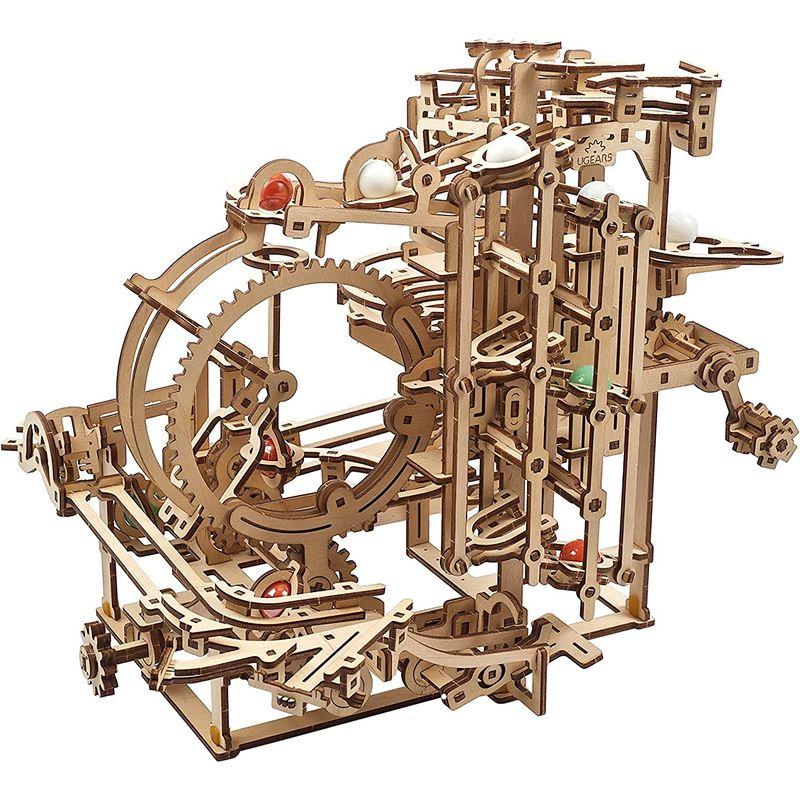 Ugears ユーギアーズ マーブルランステップホイスト 70157 Marble Run