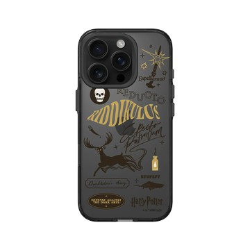 iPhone 16 Pro Clear (相機按鈕) 酷墨灰 - 哈利波特 Harry Potter - 魔法咒語大集合