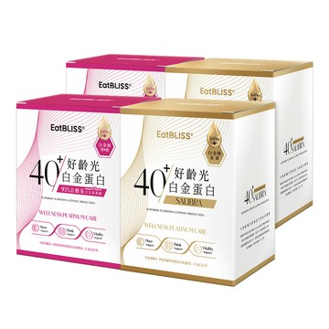 好齡光白金蛋白4入組(金色葷食/桃金奶素)(10包/盒x4)