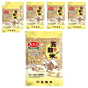 馬玉山 五穀米  3kg  6包