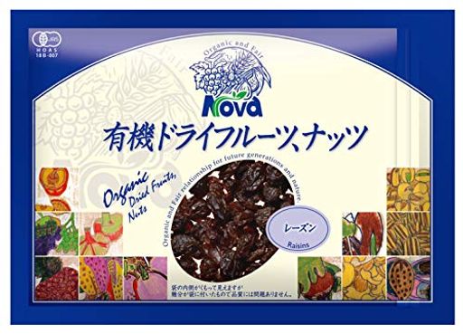 ノヴァ NOVA 有機ドライフルーツ レーズン 350G