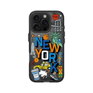 iPhone 16 Pro Clear 酷墨灰 - City Collection 城市系列 - 紐約