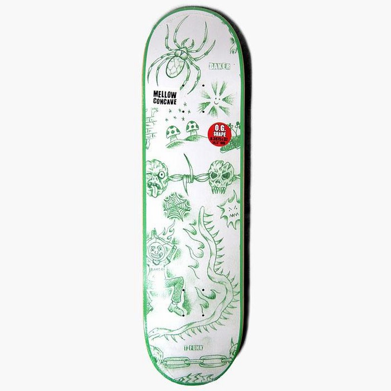 スケボー デッキ 8.3875】BAKER ベイカー LUNACY ベーカー スケート  