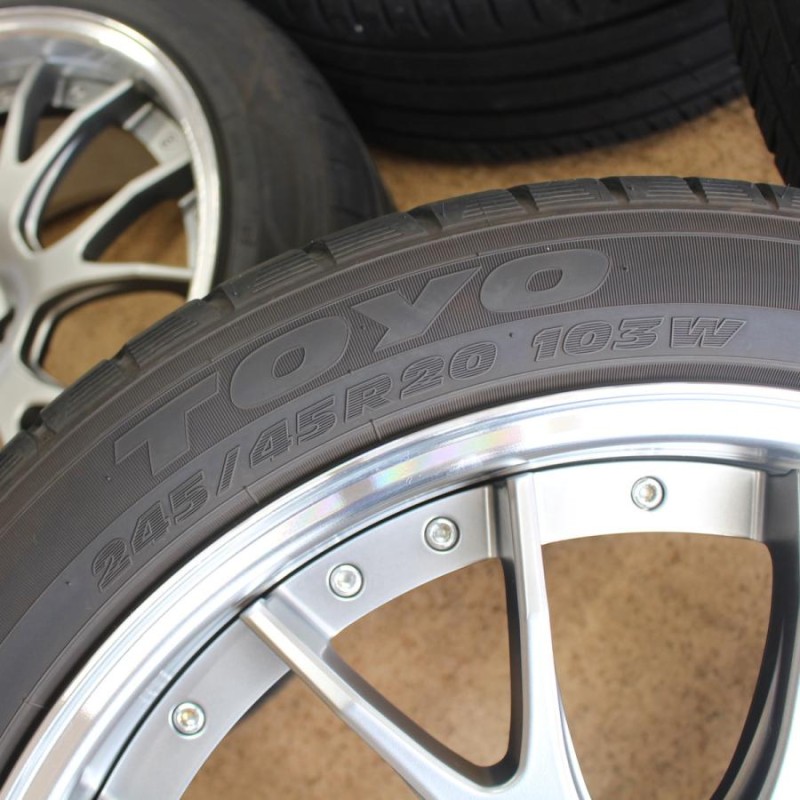 ハリアー・RAV4　新品20インチセット　TOYO　プロクセス245/45R20