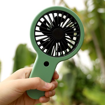 便攜USB可充電手握3檔迷你風扇靜音戶外宿舍辦公室學生小型大風力