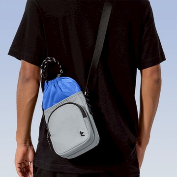 tomtoc｜玩家首選 Switch 2 水桶包 月岩灰