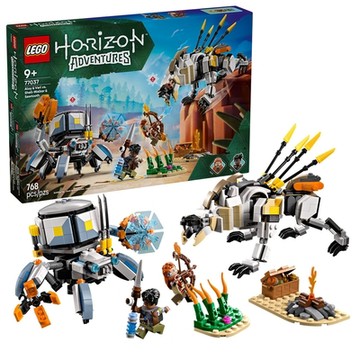樂高LEGO 地平線大冒險系列  - 77037 亞蘿伊和華爾大戰殼行者與鋸齒獸