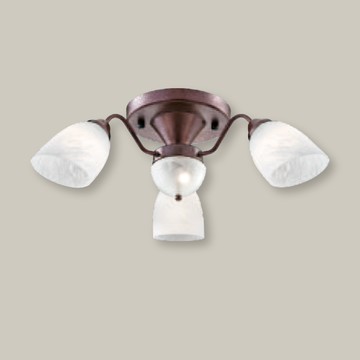 金屬烤漆玻璃造型半吸頂燈 F37-21-92316