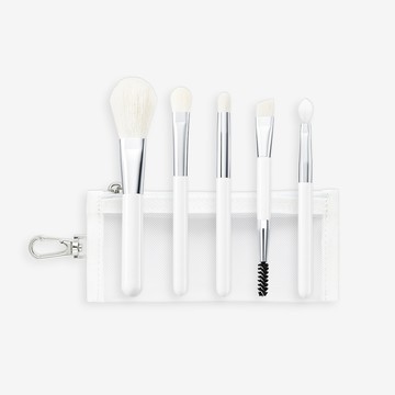 OLIVEYOUNG Mini Handy Brush Kit (+Pouch Keyring)
