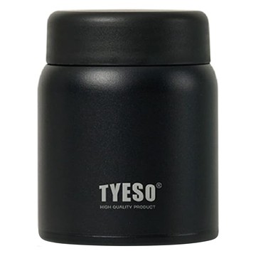 TYESO 泰碩 316不鏽鋼小時光悶燒杯  瑪瑙黑  1個  220ml