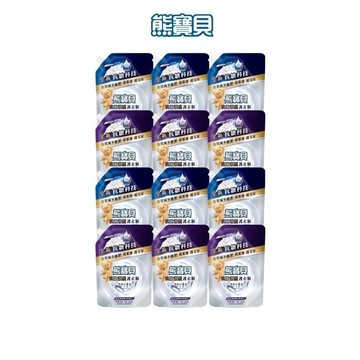 【熊寶貝】抗皺護型護衣精補充包910g (清新白麝香/晨光梔子花) 箱購組 (官方直營/抗皺/護衣)
