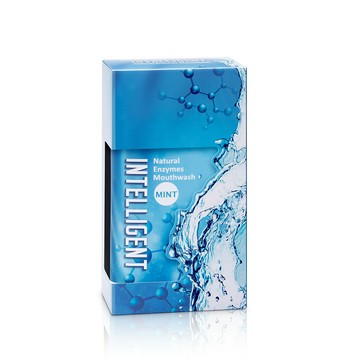 因特力淨 酵素潄口水-(清涼薄荷) 300c.c*5瓶-贈愛草學 綠豆薏仁皂*1(市價220元)