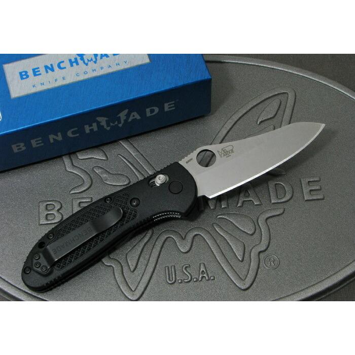 ベンチメイド 550-S30V グリップティリアン シルバー直刃 サムホール ,折り畳みナイフ ,BENCHMADE Griptilian 日本正規品