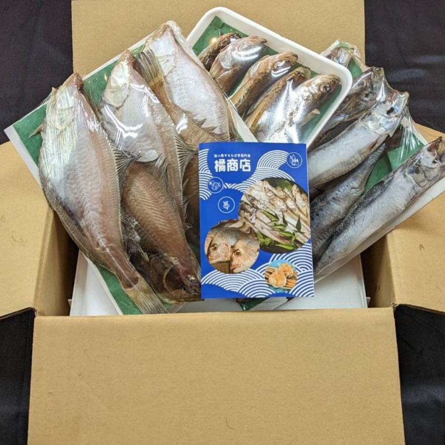 商品管理 京丹後の地元魚屋が作ったお任せ干物セット 3種 詰め合わせ