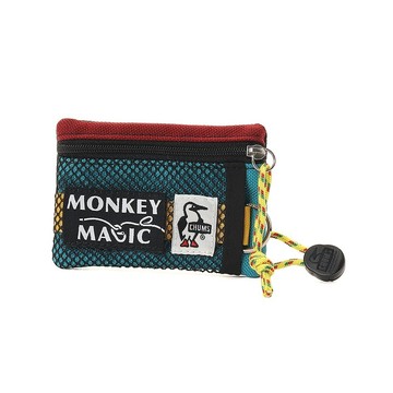 CHUMS 26 Monkey Magic Mesh Key Coin Case卡夾零錢包 Crazy CH604078C004