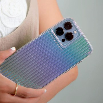 Tough Groove  iPhone 13系列彩虹波浪防摔抗菌手機保護殼 13 Pro Max