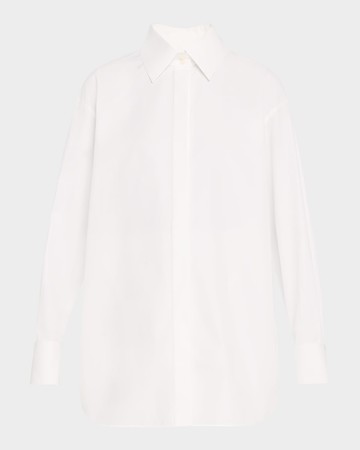 The Portrait Button-Down Cotton Shirt