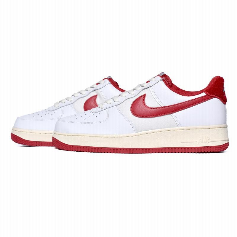 日本未発売 NIKE AIR FORCE 1 '07 LV8 GYM RED ナイキ エアフォース 1 スニーカー ( 海外限定 白 ホワイト 赤  レッド メンズ DO5220-161 ) | LINEショッピング