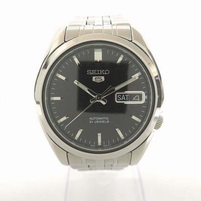 セイコー セイコー5 7S26-01V0 自動巻 時計 腕時計 メンズ 中古 | LINE 