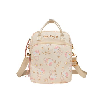 【Hello Kitty】花花凱蒂-兩用後背包-米 KT03K02BG
